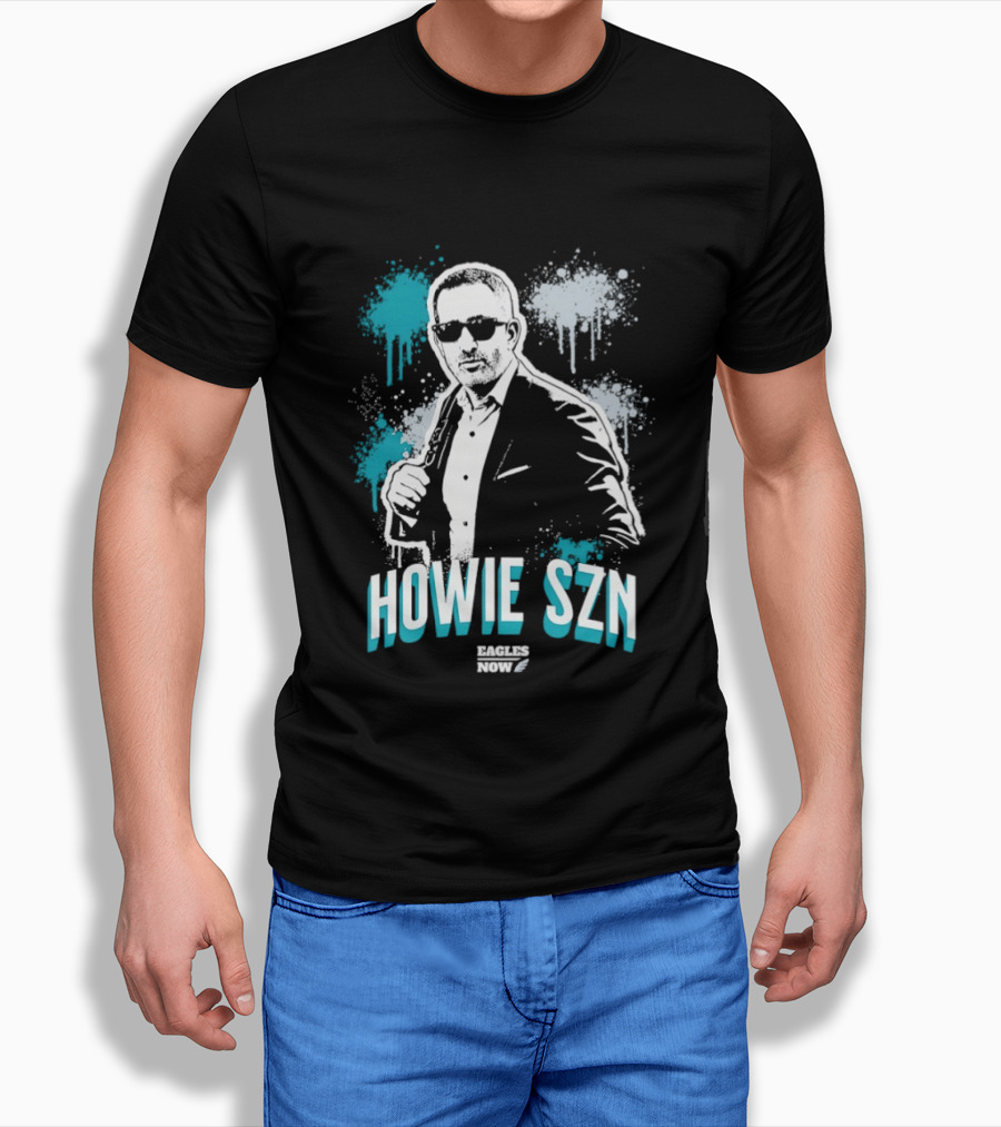 Howie SZN Philadelphia Eagles Football Fan Gear T-Shirt