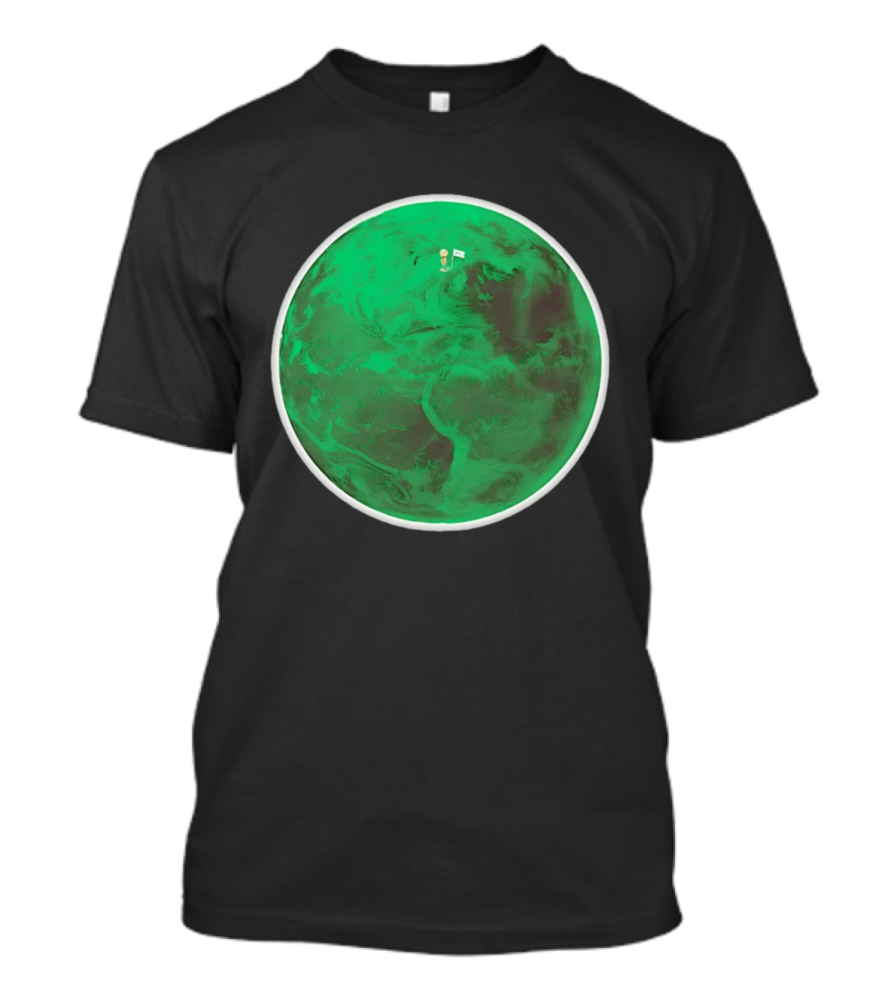 Boston Against The World Globe T-Shirt