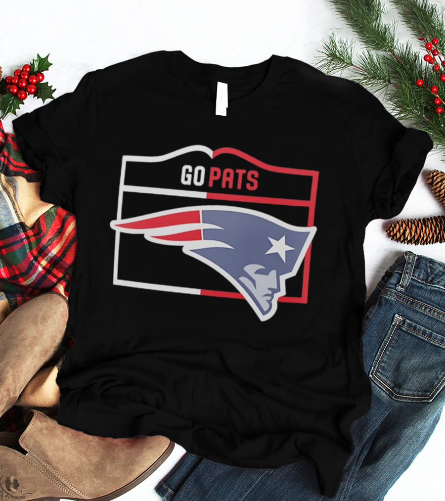 New England Patriots Go Pats Team Spirit T-Shirt
