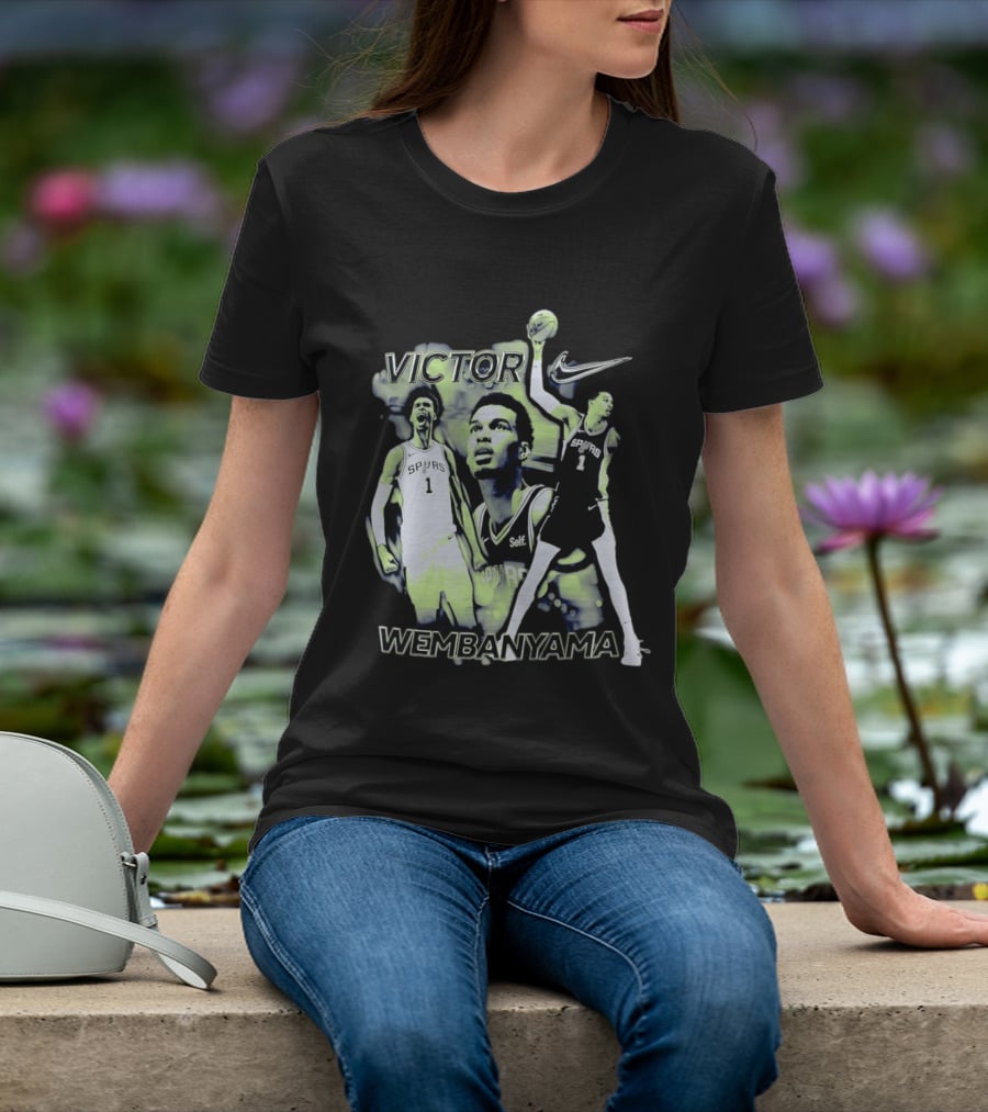 Victor Wembanyama San Antonio Spurs Nike Basketball T-Shirt