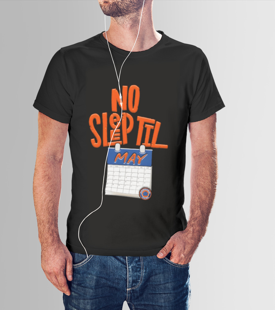 No Sleep Til May New York Baseball Team T-Shirt