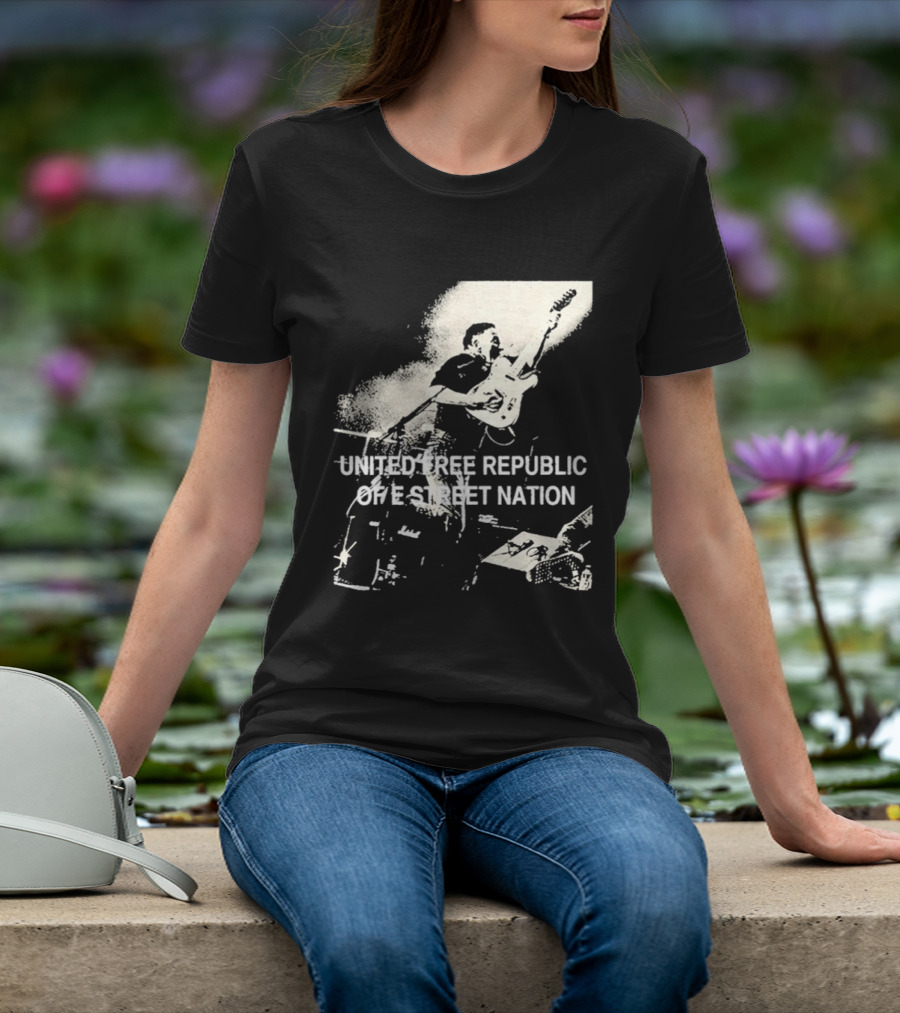 Bruce Springsteen 2026 Land Of Hope And Dreams American Tour United Free Republic One Street Nation T-Shirt