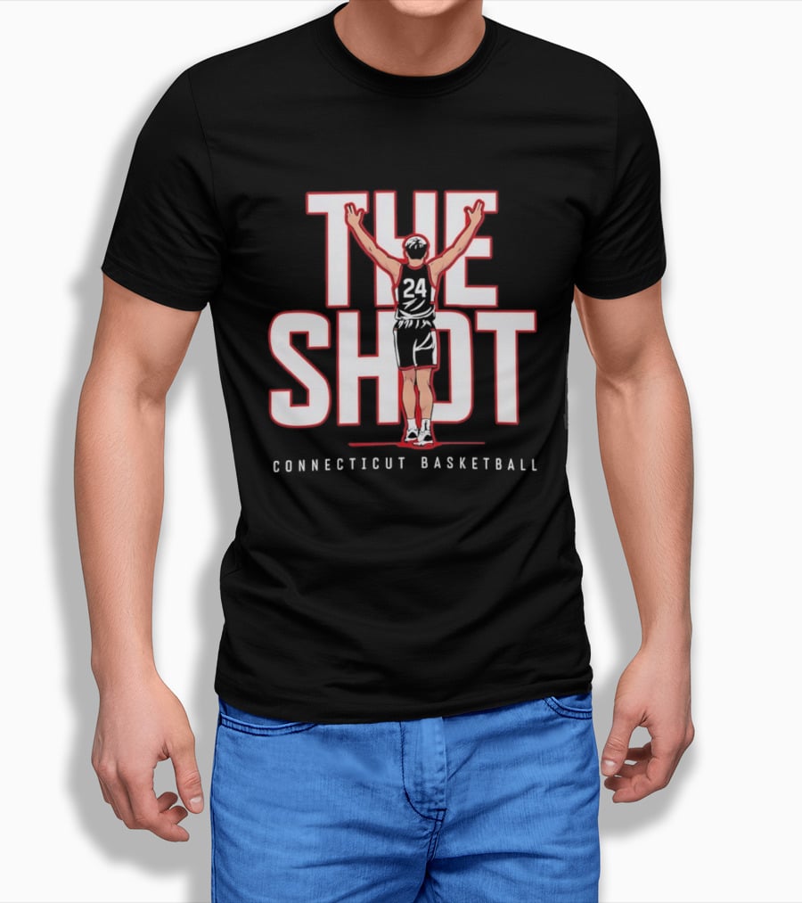The Shot Braylon Mullins 24 Connecticut Basketball T-Shirt