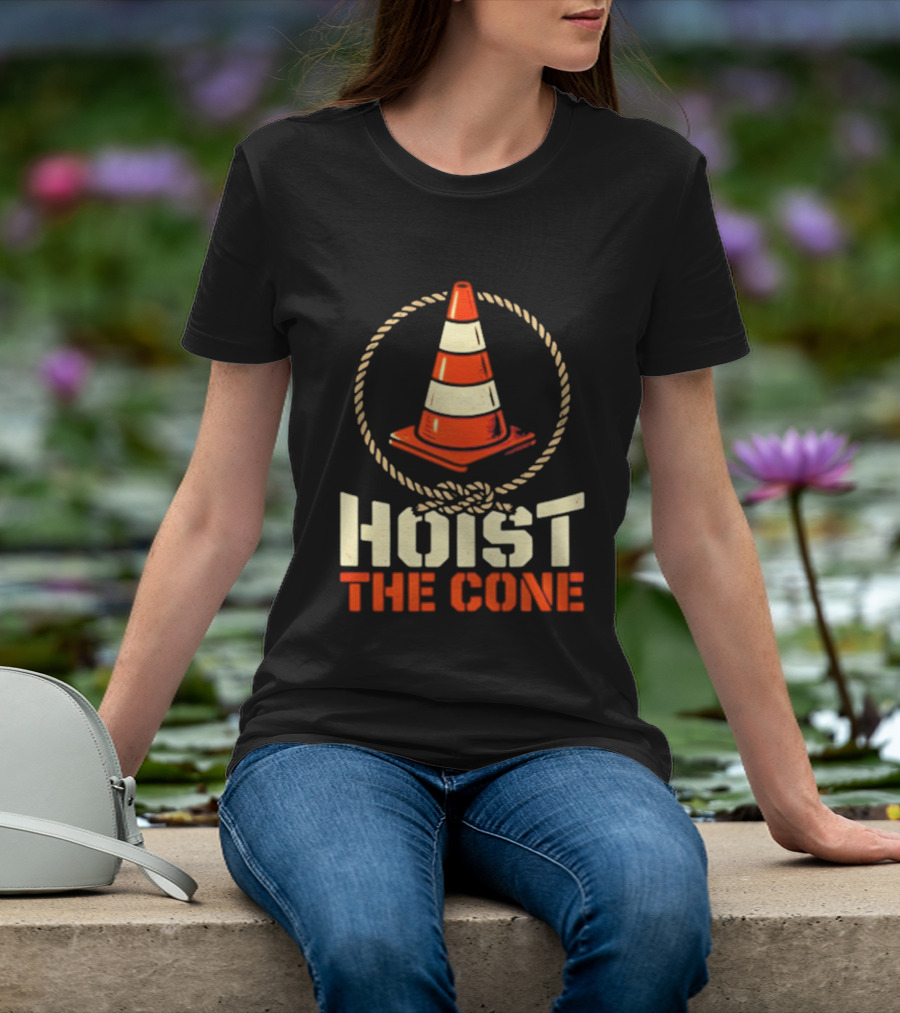 Pittsburgh Pirates Hoist The Cone Rope Traffic Cone T-Shirt