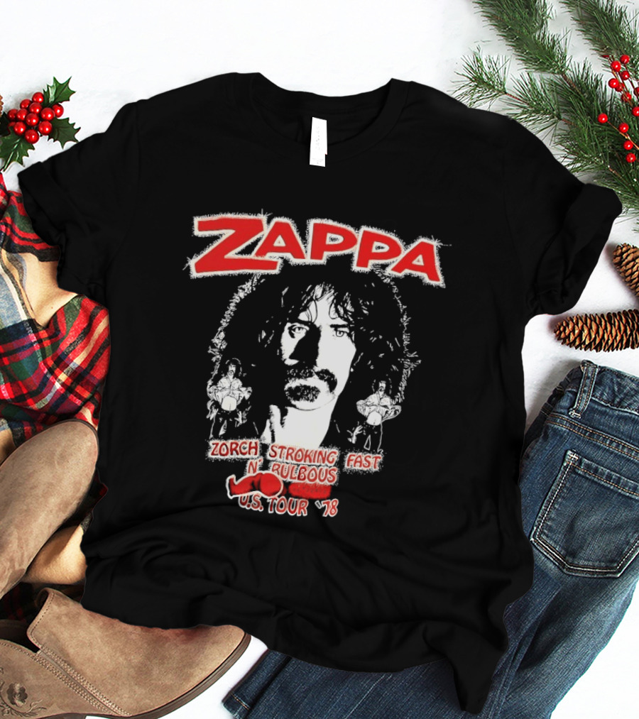 Zappa Zorch Stroking Fast N' Bulbous US Tour 78 T-Shirt