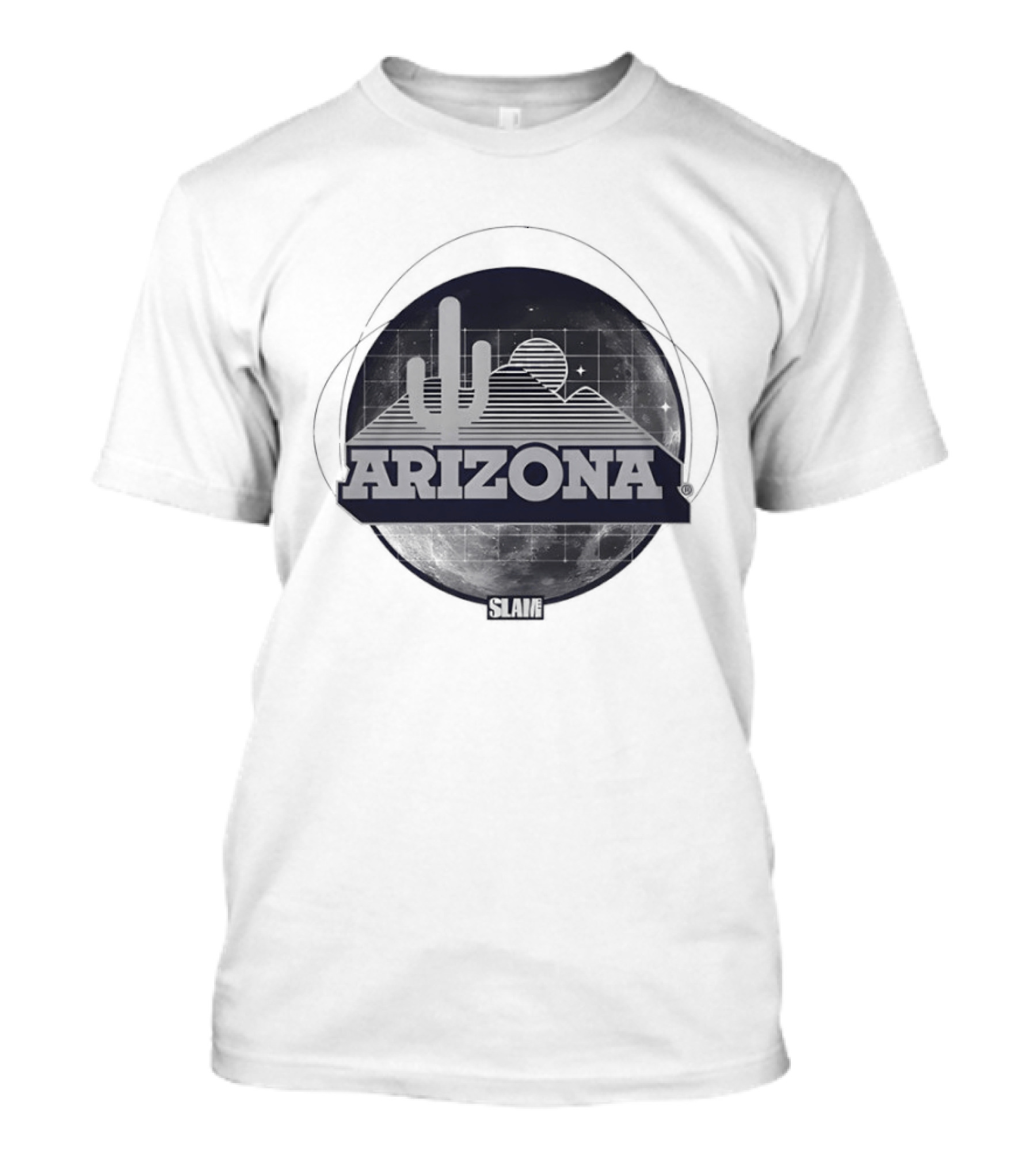 Arizona Wildcats Cactus Pyramid Sunset SLAM Magazine Basketball Fan T-Shirt