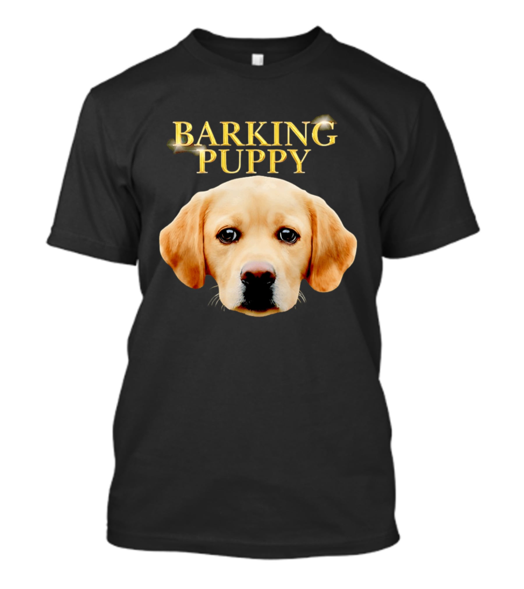 Barking Puppy Marley And Me Dog Labrador Retriever T-Shirt