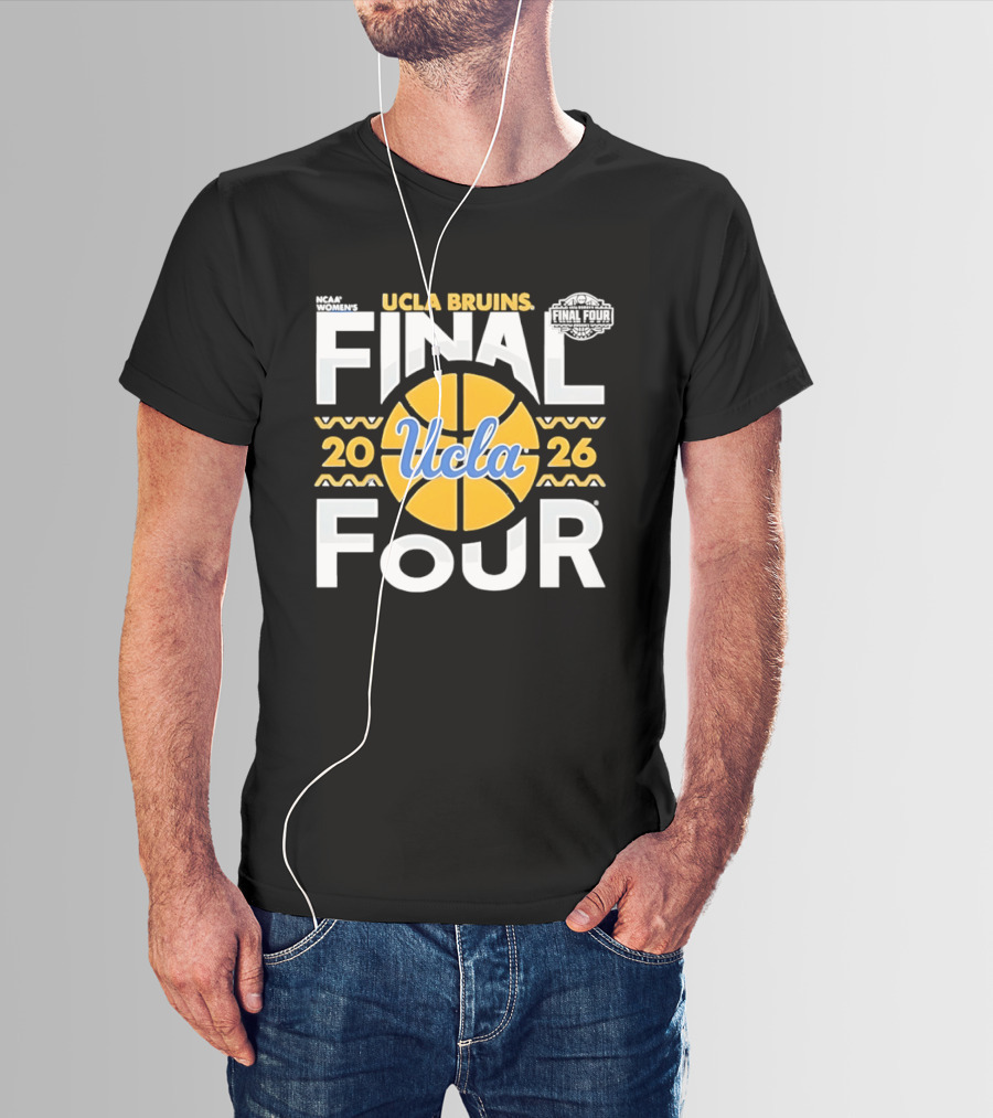 UCLA Bruins Final Four 2026 Women's Basketball NCAA T-Shirt
