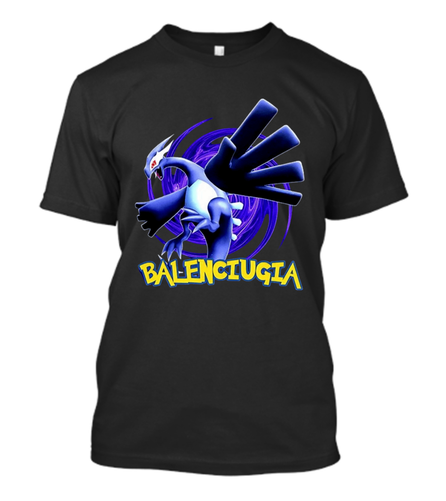 Lugia Balenciugia Fusion With Iconic Air Creature And Fashion Twist T-Shirt