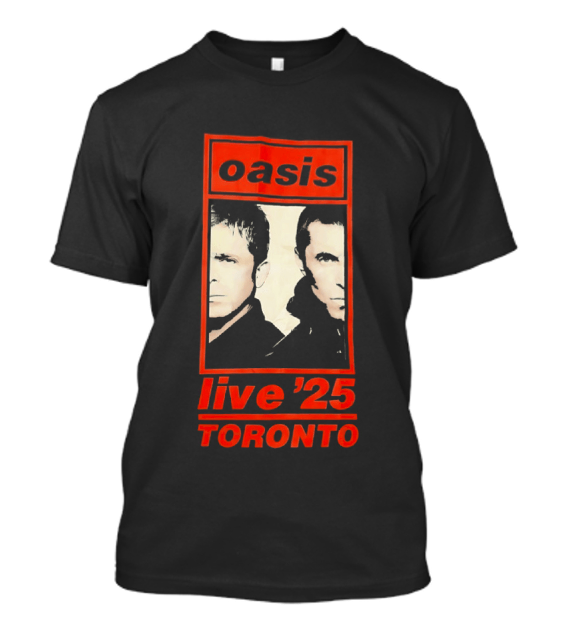 Oasis Live '25 Toronto Concert Event T-Shirt