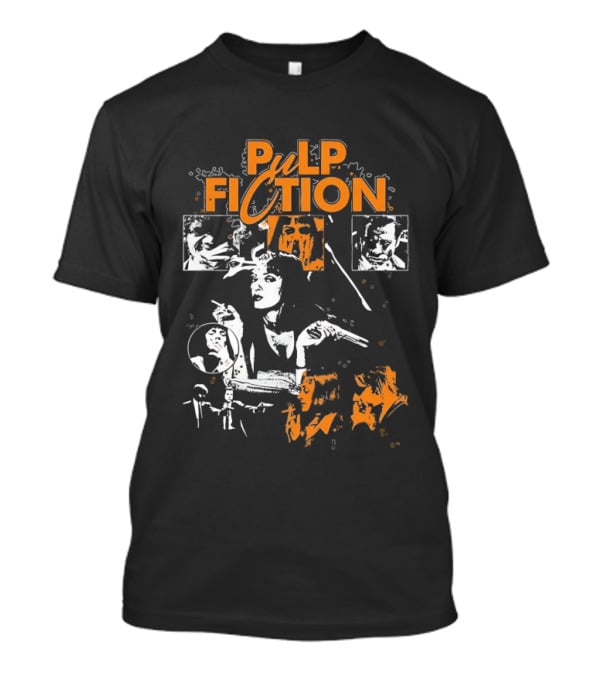 Pulp Fiction Vintage Film Style Featuring Mia Wallace T-Shirt