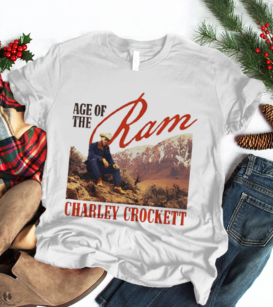 Age Of The Ram Western Style Charley Crockett Adventure T-Shirt