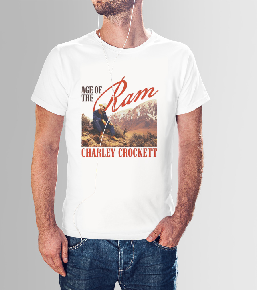 Age Of The Ram Western Style Charley Crockett Adventure T-Shirt