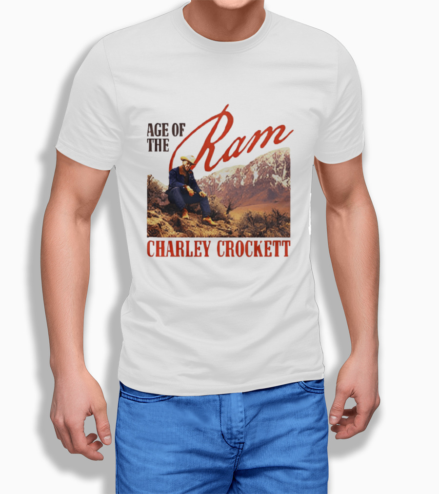 Age Of The Ram Western Style Charley Crockett Adventure T-Shirt