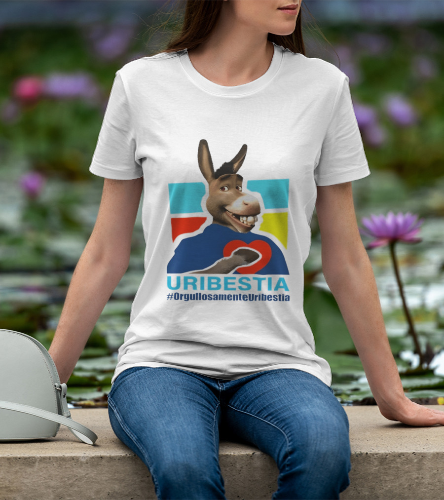 Donkey From Shrek Uribestia OrgullosamenteUribestia Hashtag T-Shirt
