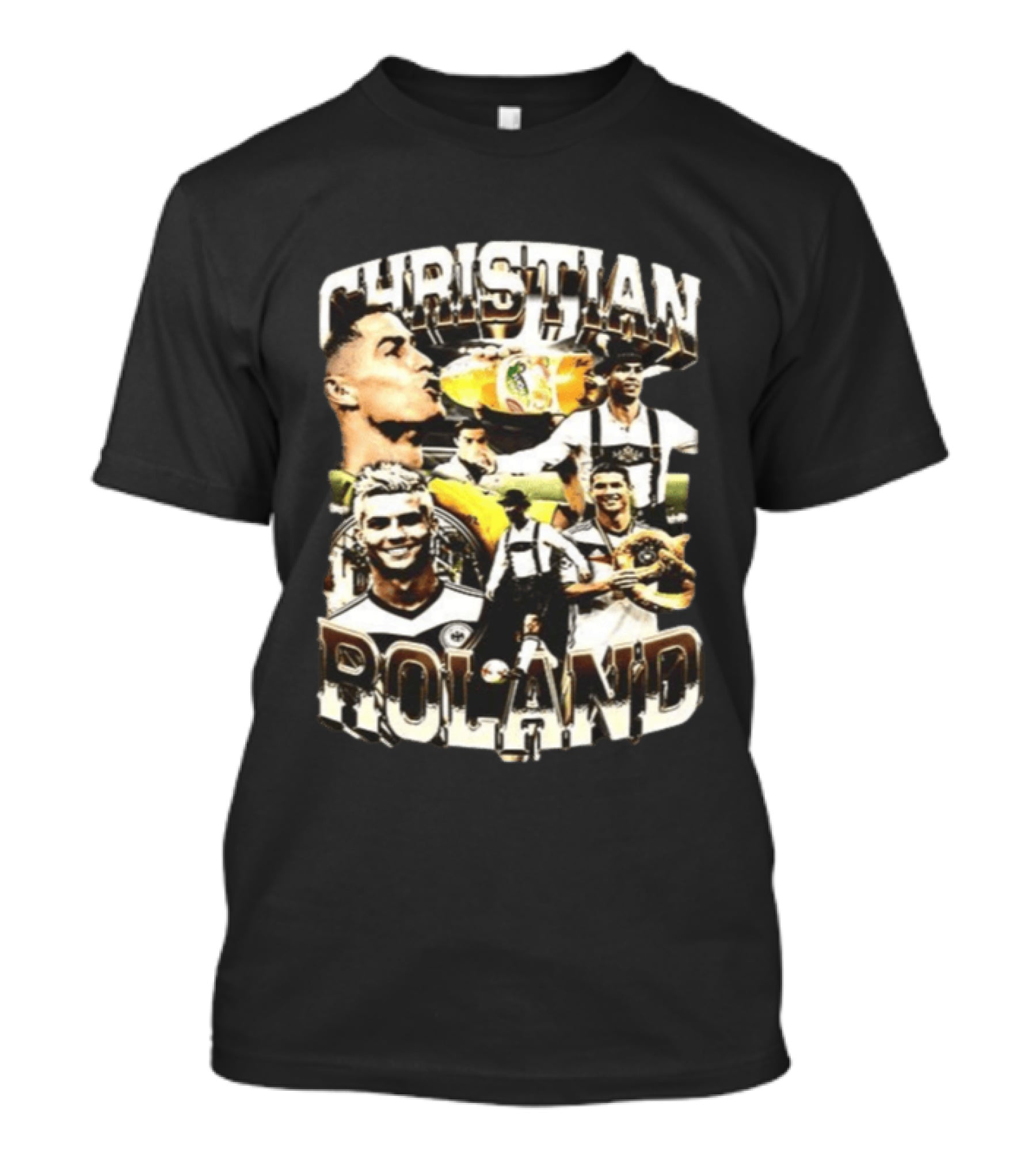Christian Roland German Culture Beer Oktoberfest Soccer T-Shirt
