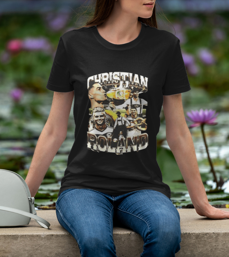 Christian Roland German Culture Beer Oktoberfest Soccer T-Shirt