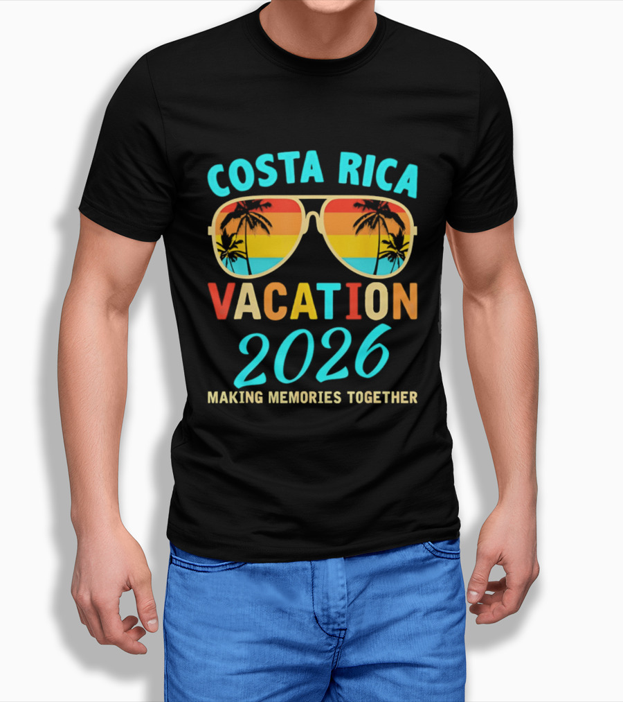 Costa Rica Vacation 2026 Making Memories Together T-Shirt