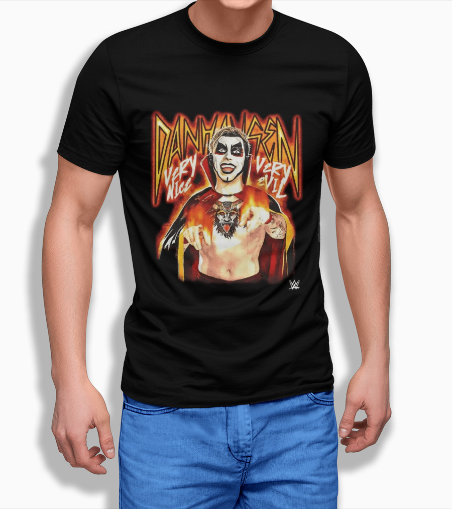 Danhausen Very Nice Very Evil WWE T-Shirt
