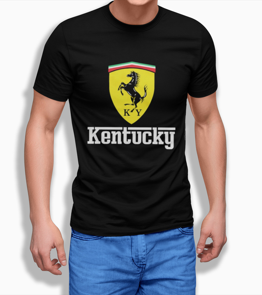 Kentucky Horsepower Ferrari T-Shirt