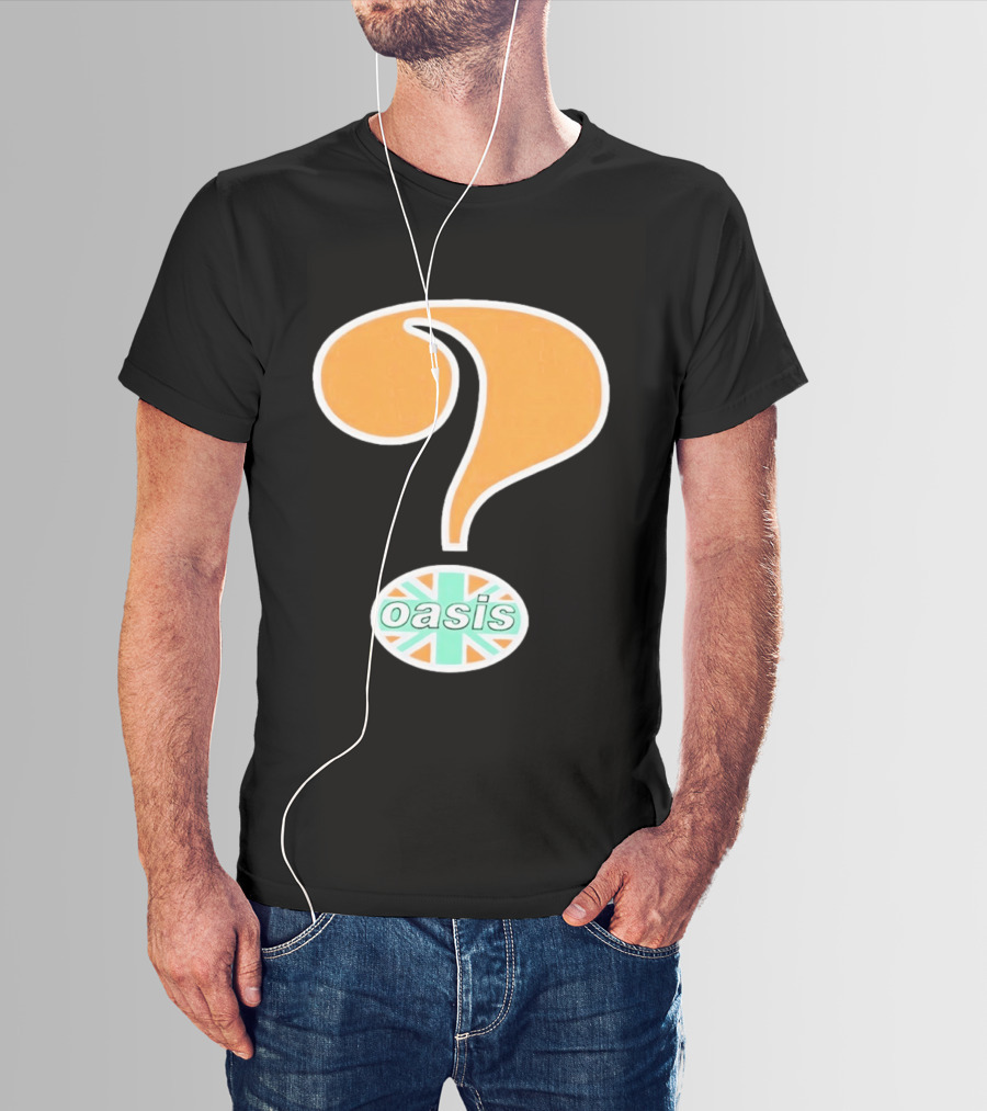 Pleasures Oasis Question Mark Union Jack T-Shirt