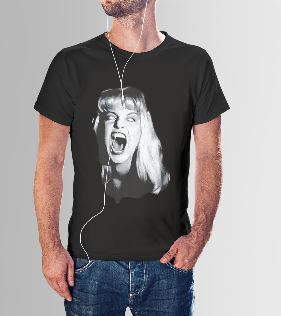 Laura Palmer Scream Twin Peaks Horror T-Shirt
