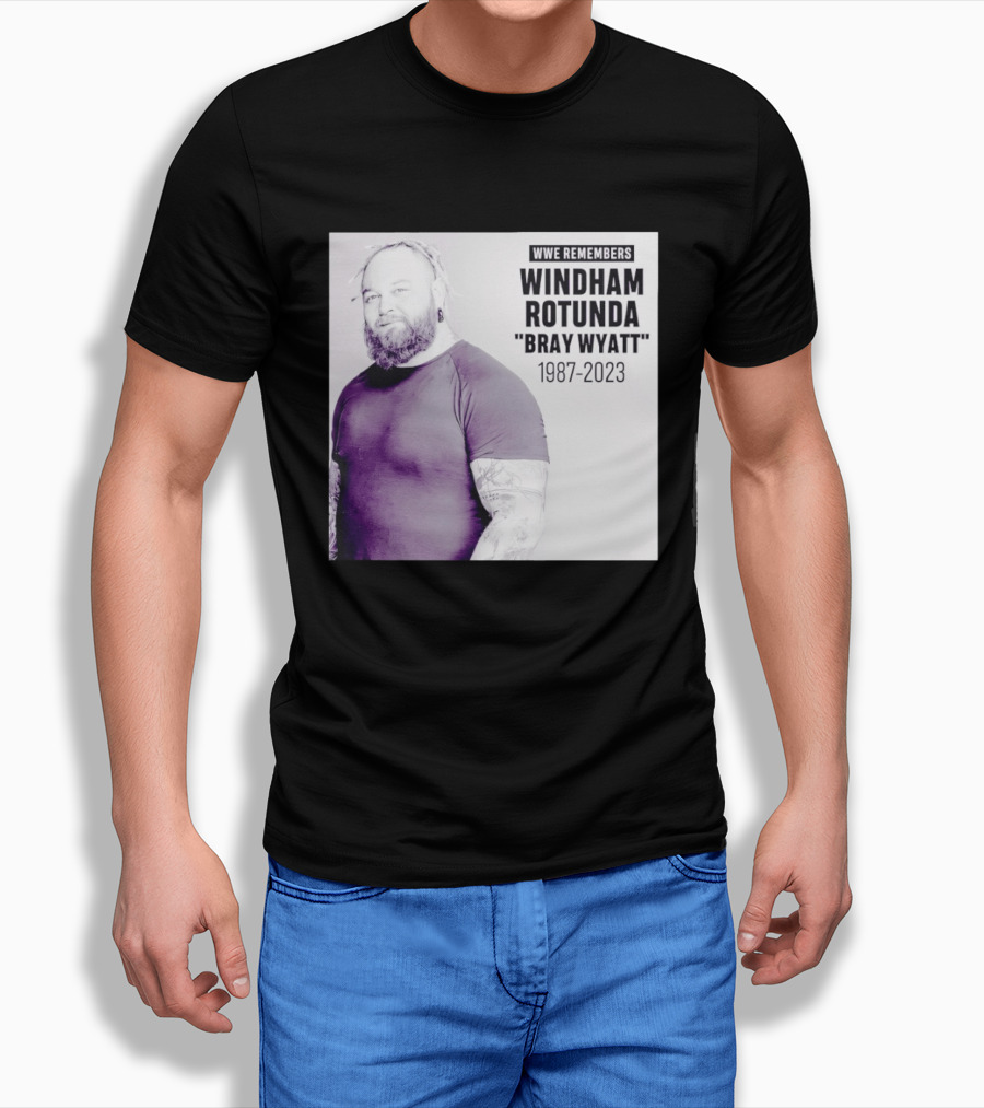 WWE Remembers Windham Rotunda Bray Wyatt 1987 2023 T-Shirt