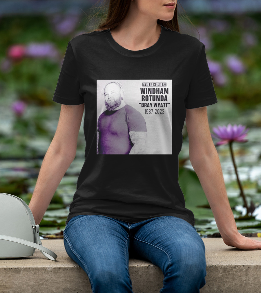 WWE Remembers Windham Rotunda Bray Wyatt 1987 2023 T-Shirt