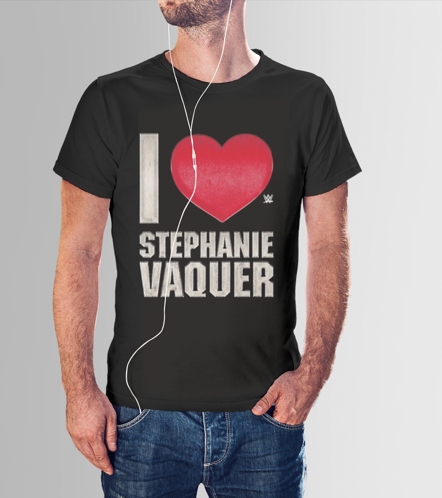 I Heart Stephanie Vaquer Enthusiast Passion W Red Heart T-Shirt