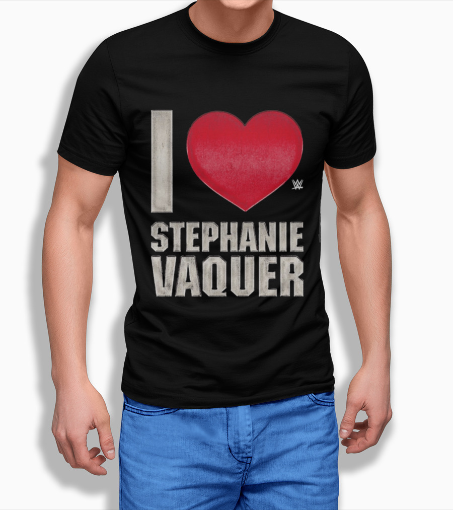 I Heart Stephanie Vaquer Enthusiast Passion W Red Heart T-Shirt