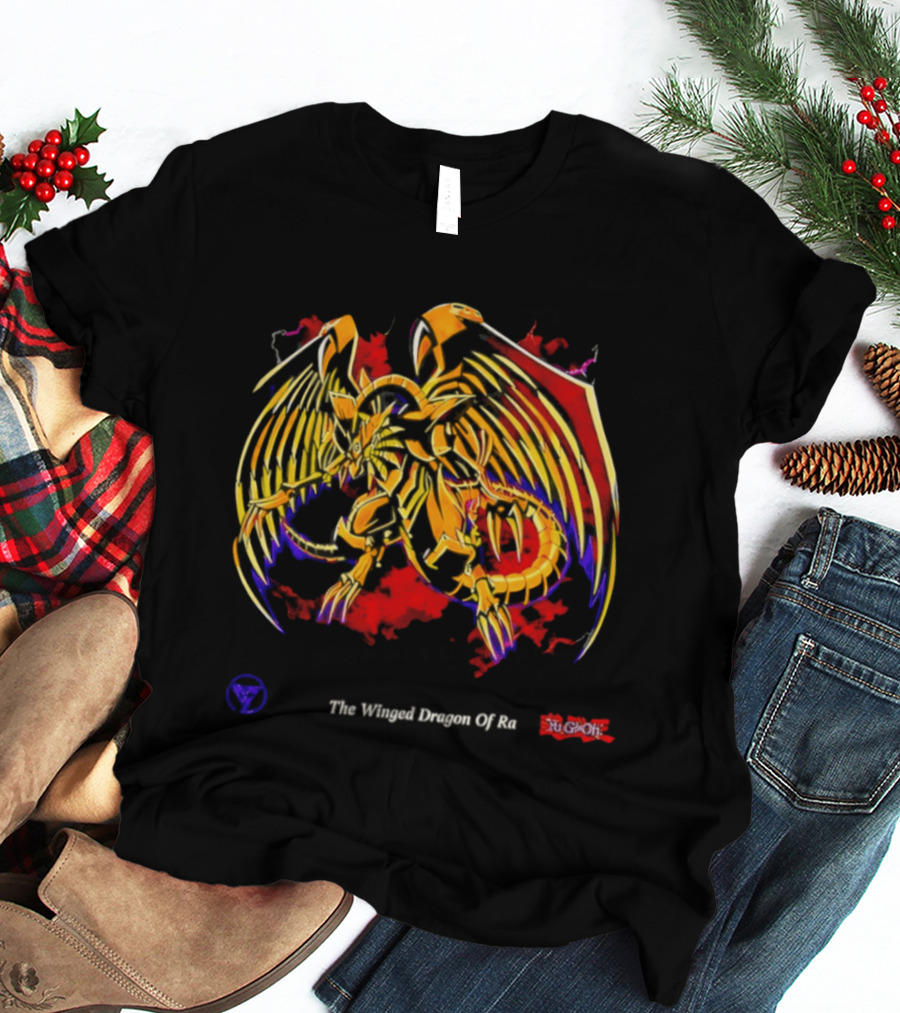 Yu Gi Oh The Winged Dragon Of Ra Symbolic Gold T-Shirt