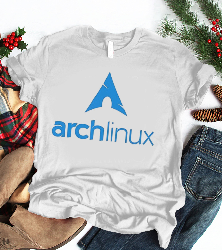 Arch Linux Blue A T-Shirt