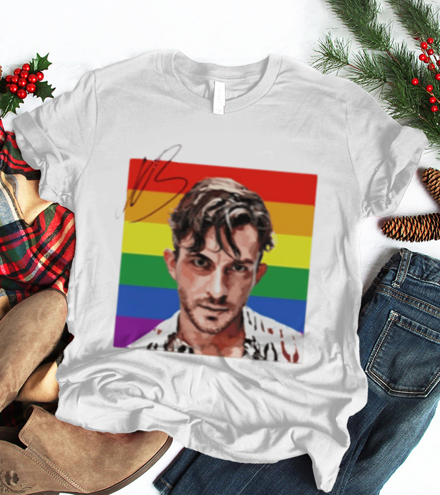 Jonathan Bailey LGBTQ+ Rainbow T-Shirt