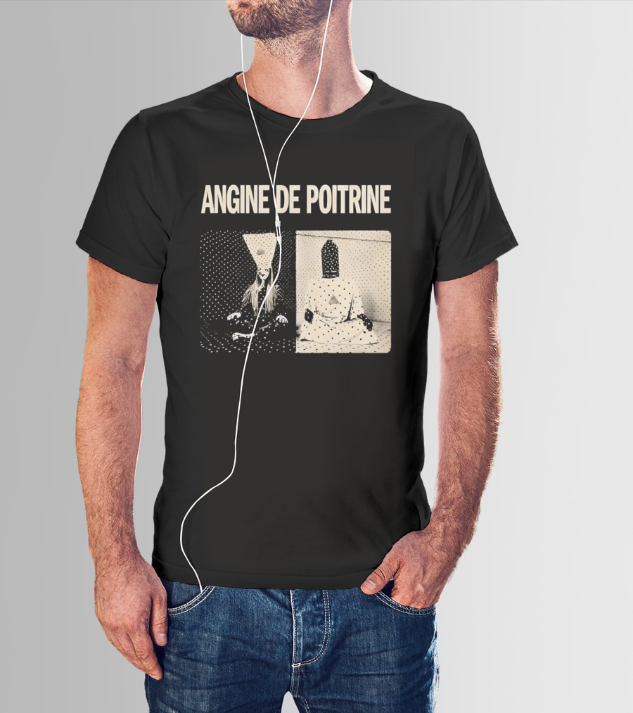 Angine De Poitrine Tour Visual With Geometric Figures T-Shirt