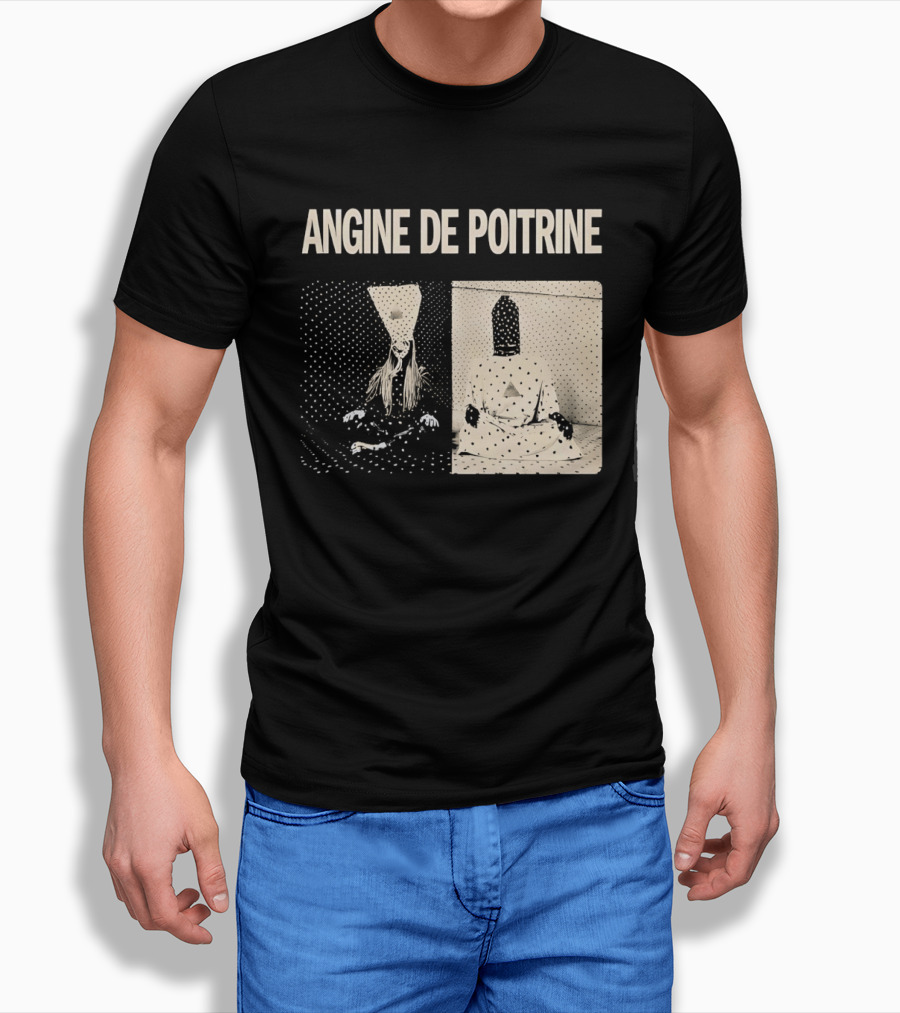Angine De Poitrine Tour Visual With Geometric Figures T-Shirt