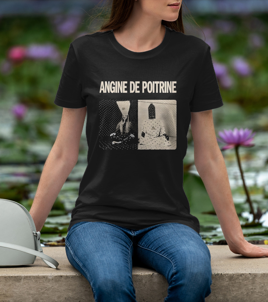 Angine De Poitrine Tour Visual With Geometric Figures T-Shirt