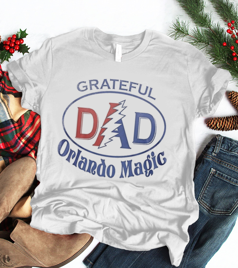 Orlando Magic Grateful Dead Dad Appreciation T-Shirt
