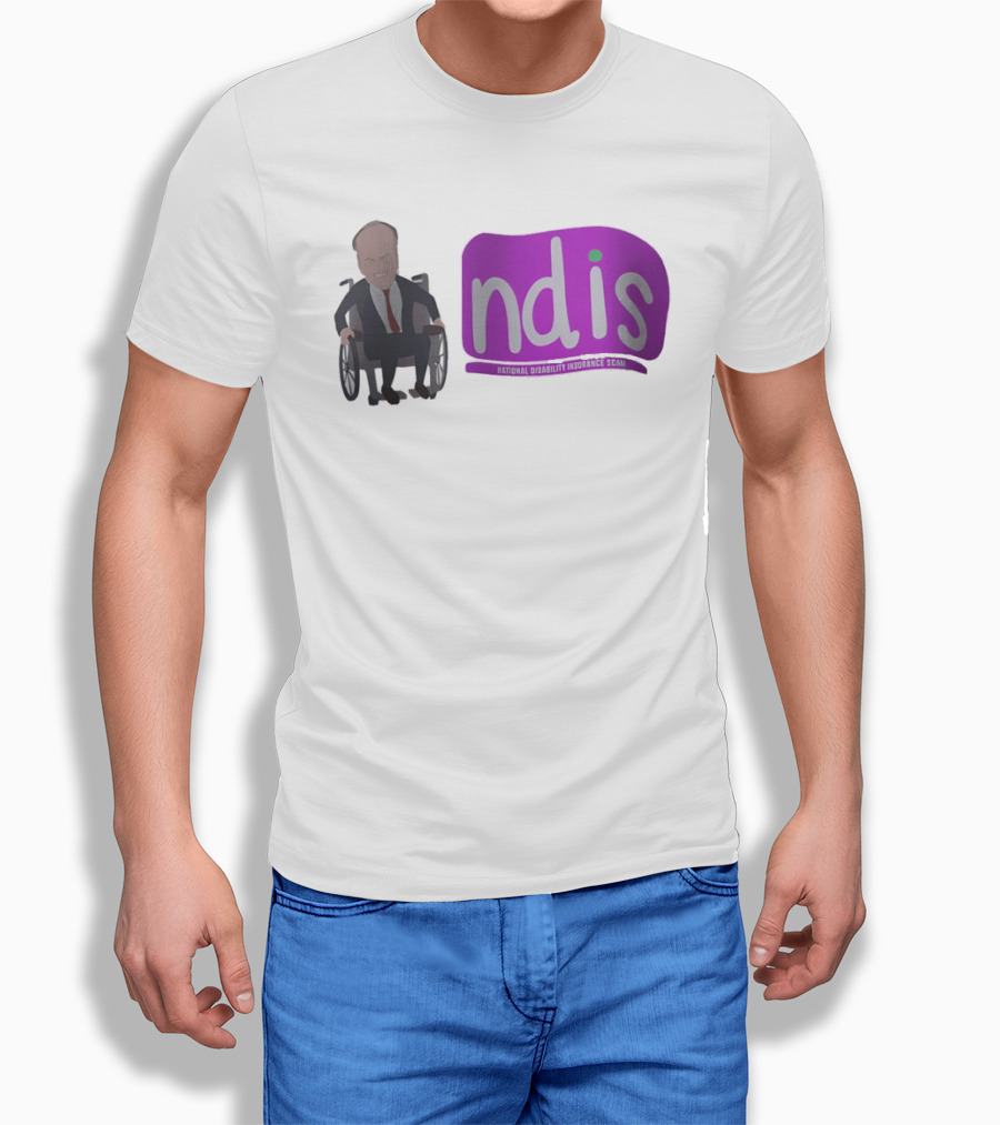National Disability Insurance Scam NDIS Roots Riches T-Shirt