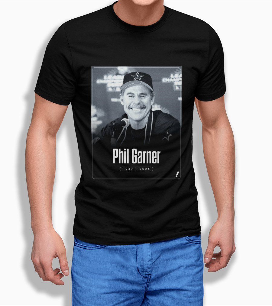 Phil Garner 1949 2026 Pittsburgh Pirates Memoriam T-Shirt