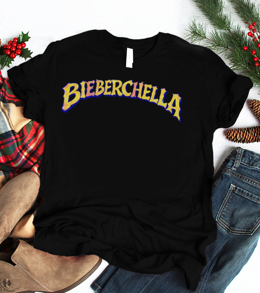 Bieberchella Pastel Classic Arch Lettering T-Shirt
