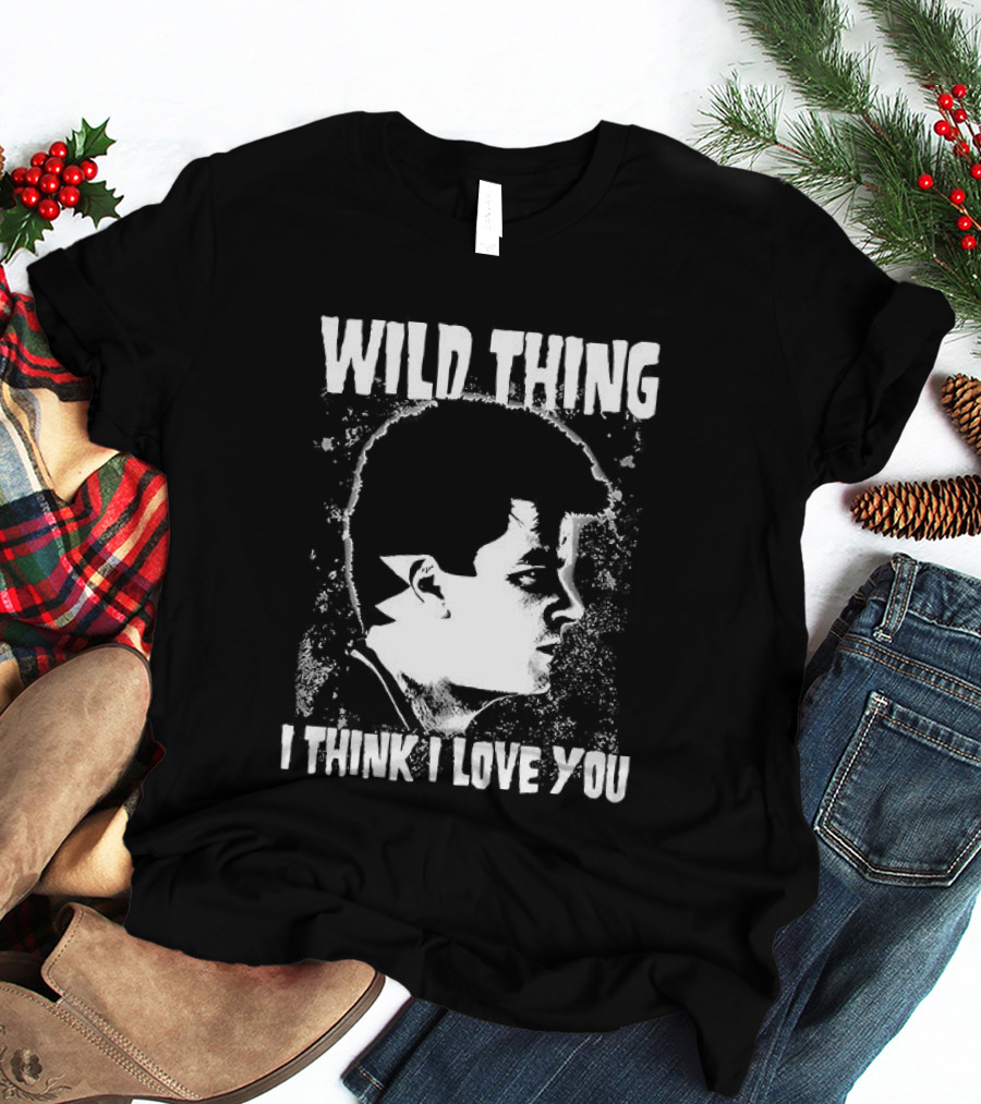 Ricky Vaughn Wild Thing I Think I Love You Major League T-Shirt