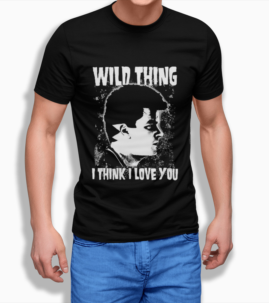 Ricky Vaughn Wild Thing I Think I Love You Major League T-Shirt