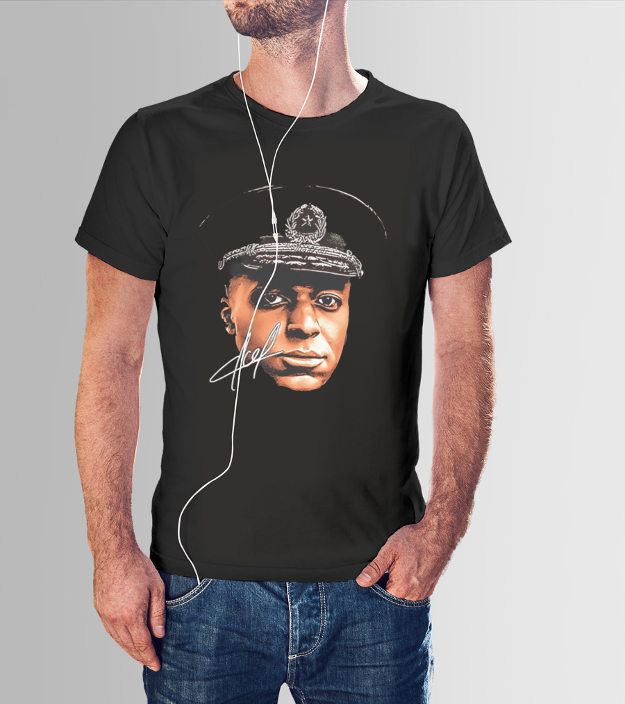 Kylian Mbappe El Dictator Big Head Military Cap T-Shirt