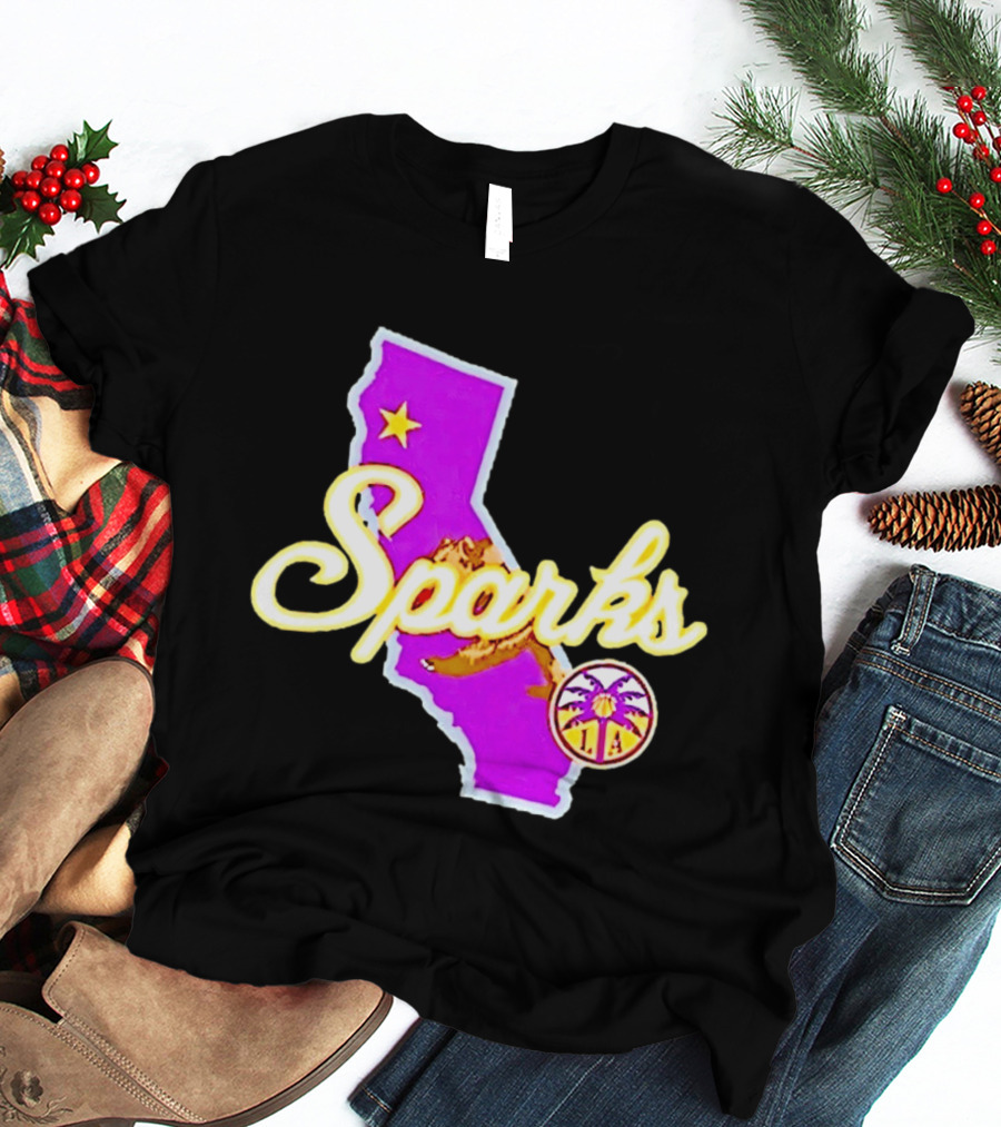 Los Angeles Sparks Hometown 2026 WNBA Draft New Era T-Shirt