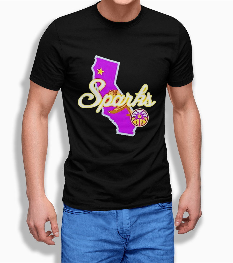 Los Angeles Sparks Hometown 2026 WNBA Draft New Era T-Shirt