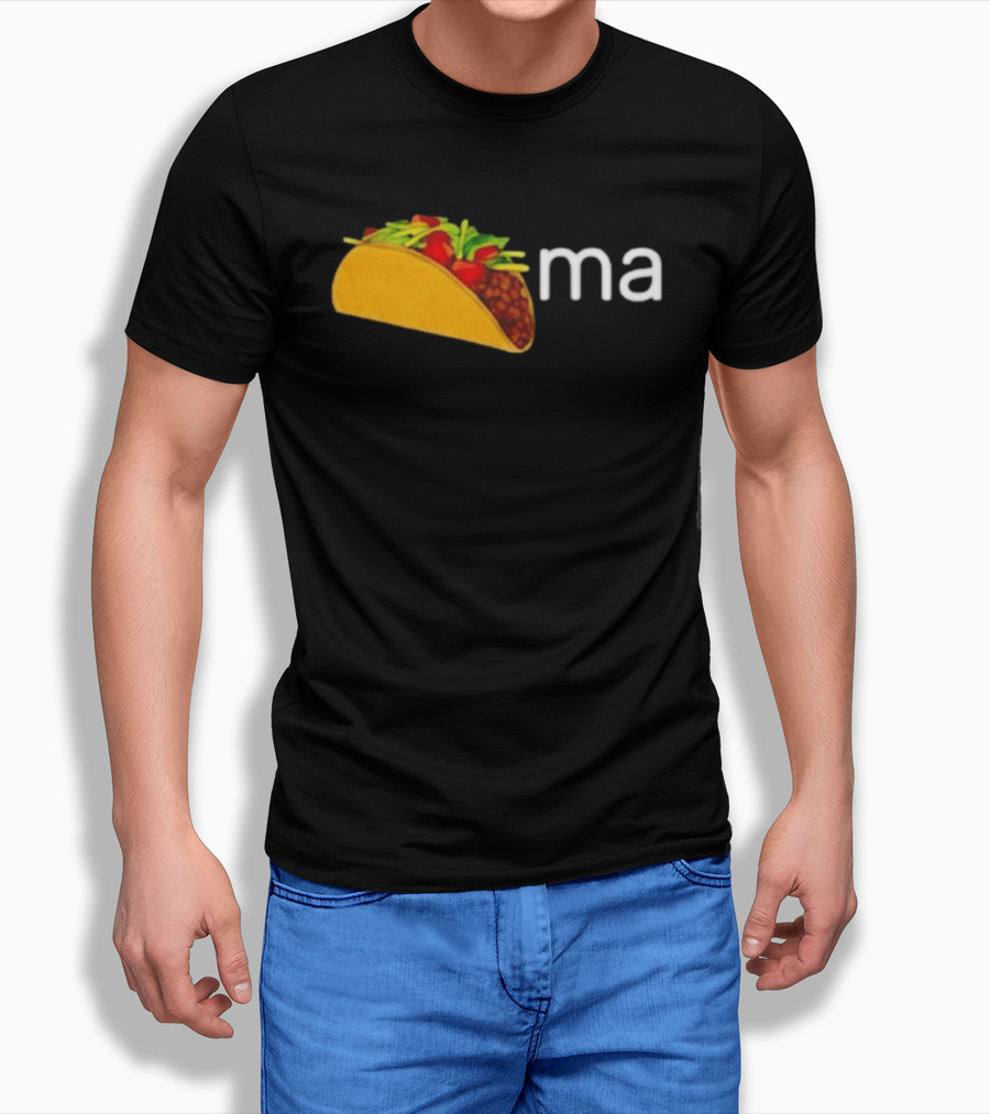 Tacoma Taco Graphic Text Food Pun Mexican Cuisine Humor Trend T-Shirt