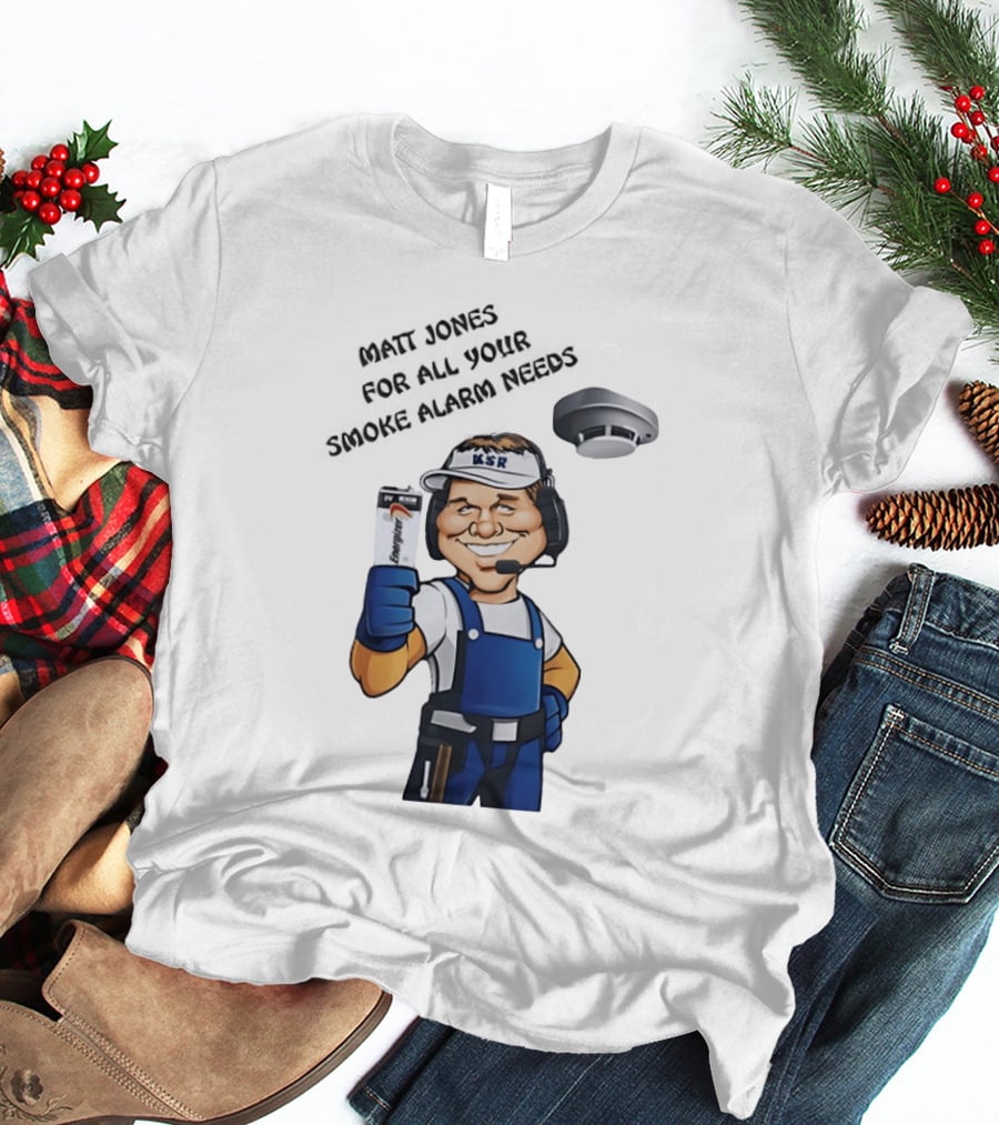 Matt Jones Smoke Alarm Expert KSR Kentucky Sports Radio T-Shirt