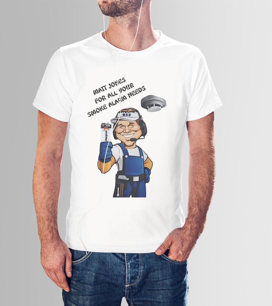 Matt Jones Smoke Alarm Expert KSR Kentucky Sports Radio T-Shirt