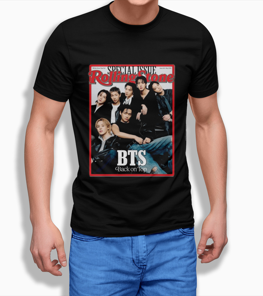 Rolling Stone Special Issue BTS Back On Top T-Shirt