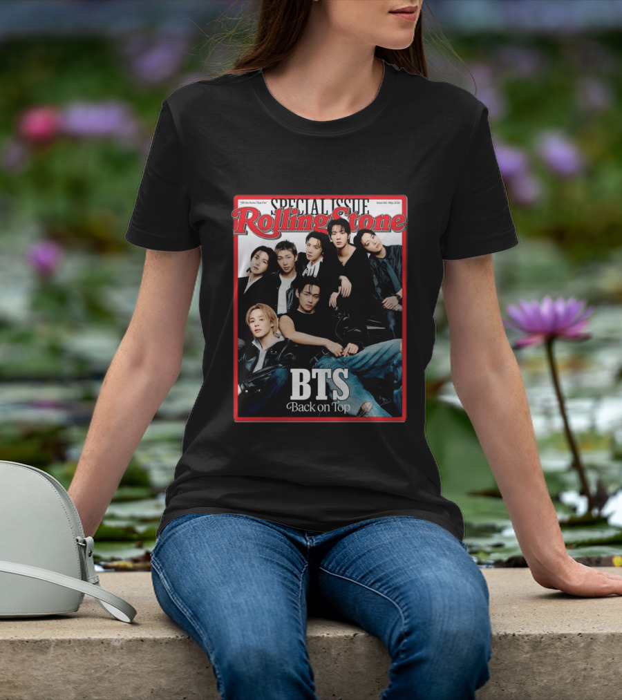 Rolling Stone Special Issue BTS Back On Top T-Shirt
